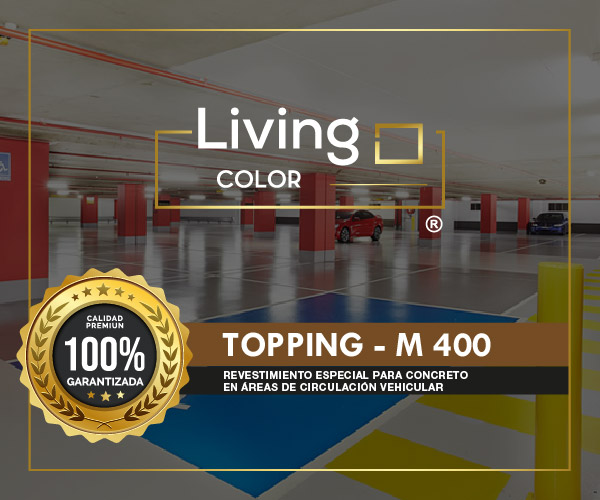 Topping resistente para pisos de alto tráfico